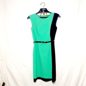 Delete- Roz & Ali Green and Black Dress Size 4